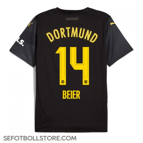 Borussia Dortmund Maximilian Beier #14 Replika Bortatröja 2024-25 Kortärmad